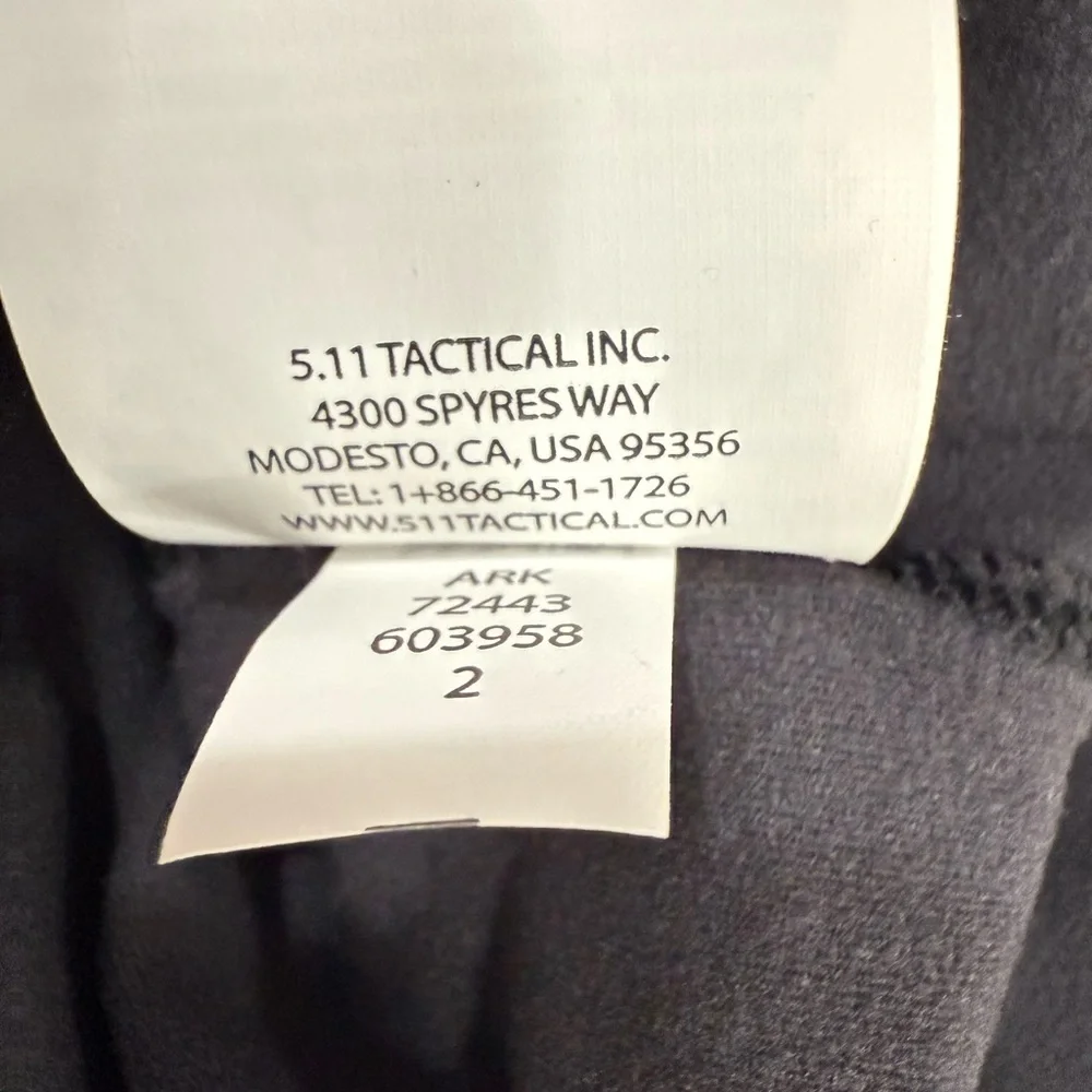 5.11 Tactical NWT Men's Thunderbolt Half Zip Charcoal Gray Jacket - Large - Picture 7 of 8